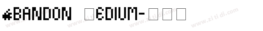 Abandon Medium字体转换